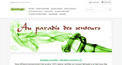 Desktop Screenshot of encens-naturel.fr