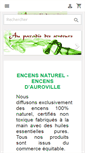 Mobile Screenshot of encens-naturel.fr